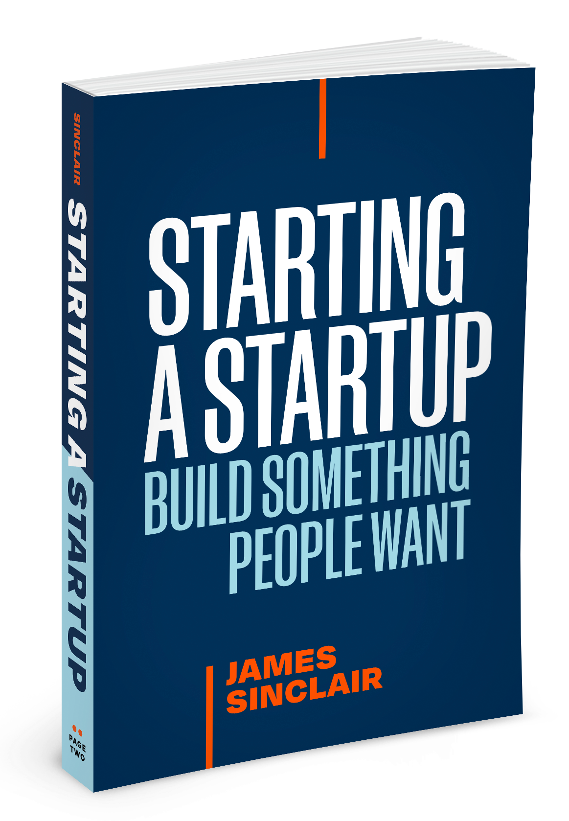 Starting A StartUp Book Cover - Build A Product People Want