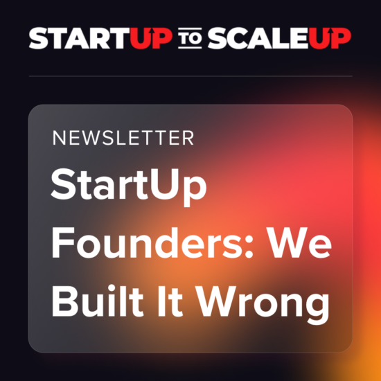 StartUp Founders: We Built It Wrong thumbnail